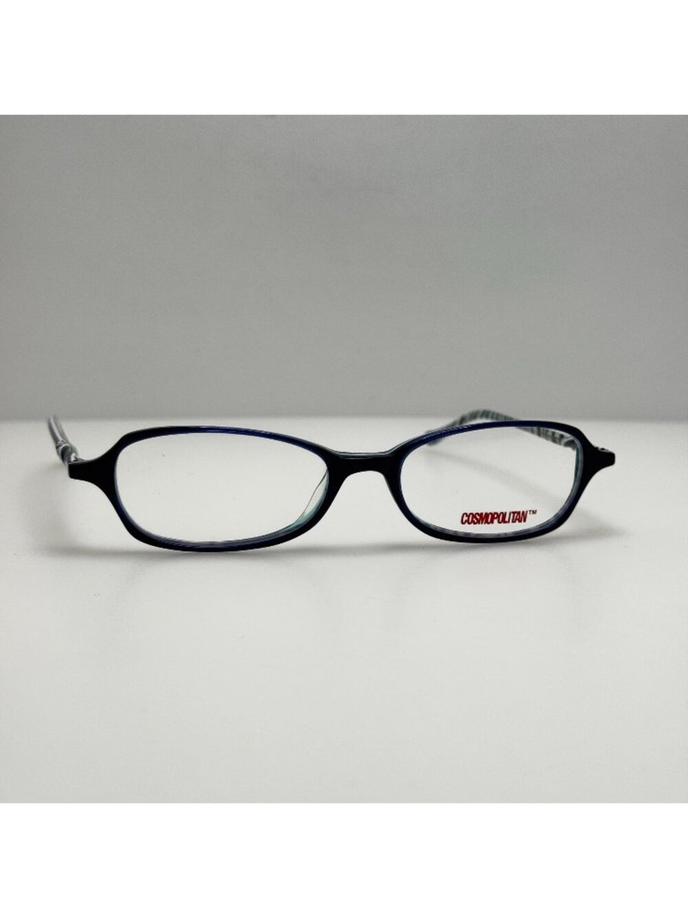 Cosmopolitan Saucy Blue Zebra Eyeglasses Eye Glasses Frames 49-16-140